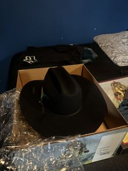 Stetson Spartan 6X Black Cowboy Hat 7 3/8 – Brand New in Box