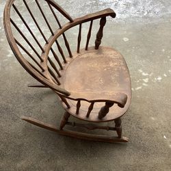 Antique Granny Rocking Chair 