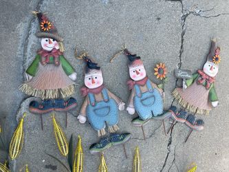 Complete outdoor fall decor!
