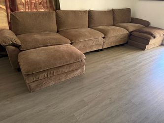 brown sofas