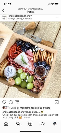 Charcuterie boards/boxes