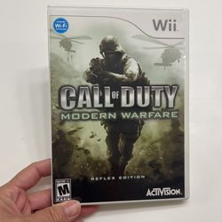 Wii CALL of DUTY MODERN WARFARE GAME