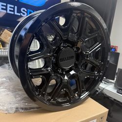 Set of 4 Method Race 322 Wheels 18x9 (18, 5x150, 110.5) Black Rims Fits Tundra