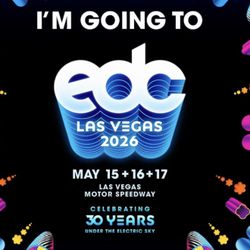2 EDC LV GA + Wristbands 