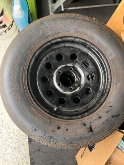 Trailer Wheel/tires (x2)