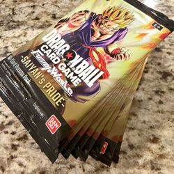 Dragonball FB08 Booster Packs 