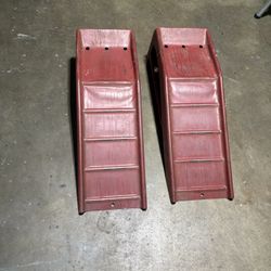 Heavy Duty Metal Car Ramps – Set of 2