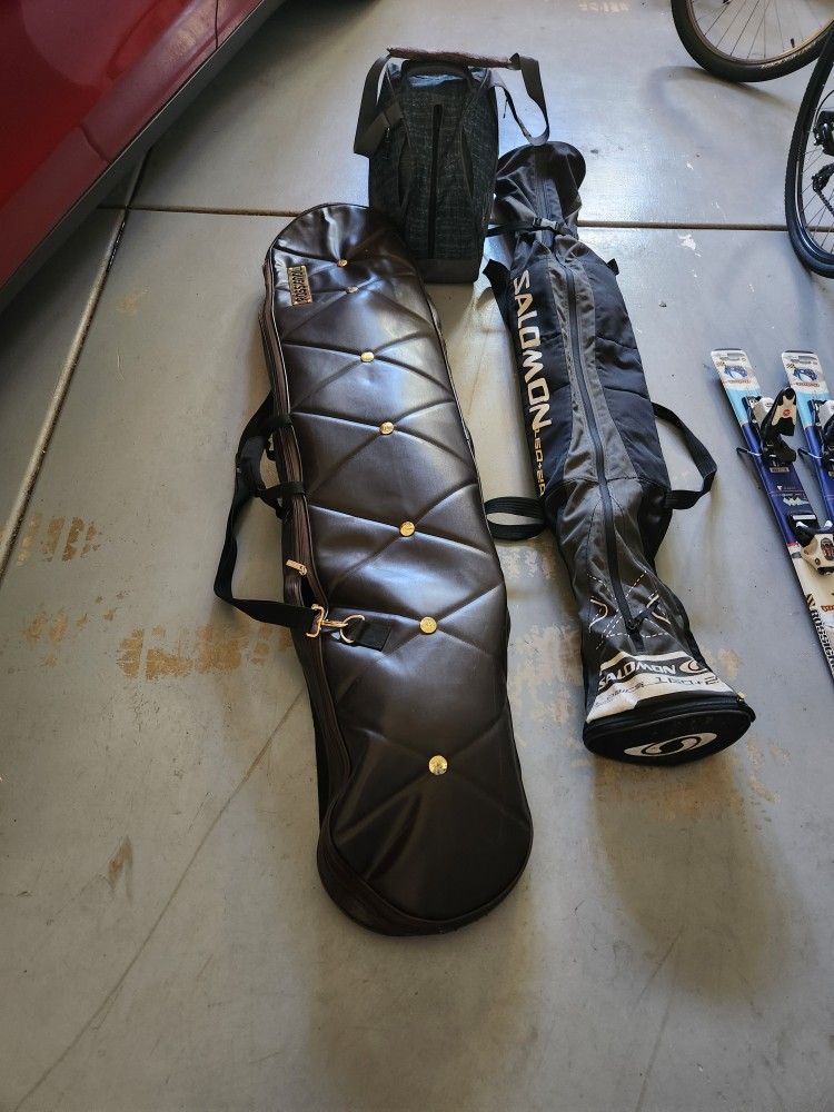 Burton Custom+Burton Bindings+Rossignol Boots (Size 10) +Helmet+Bag