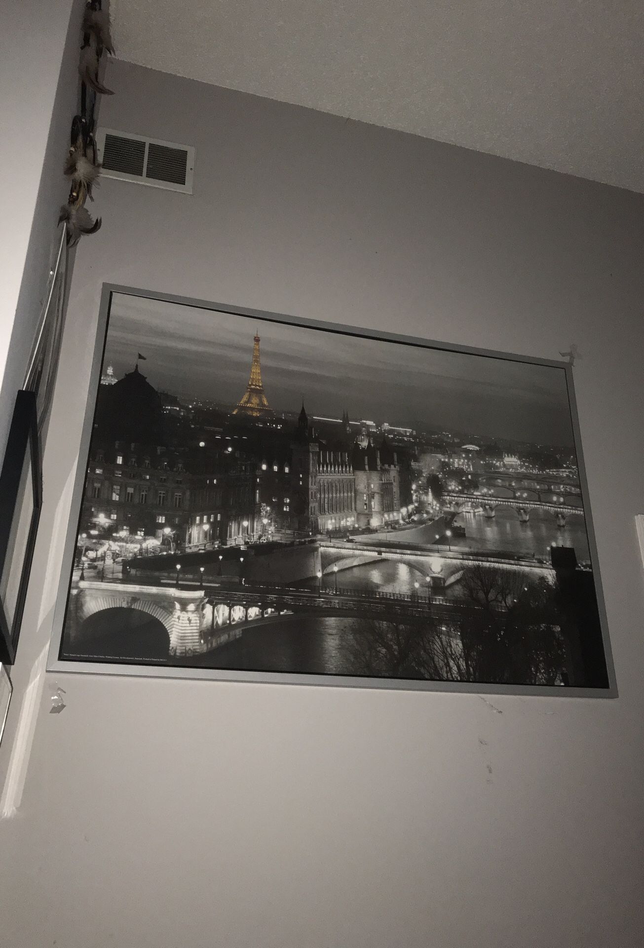 Large Paris Canvas