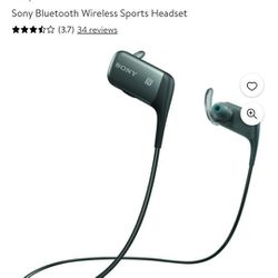 Sony Bluetooth Wireless headphones headset Headphones Super Bass w/ microphones