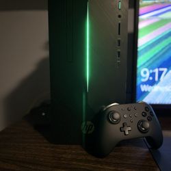 Upgraded HP Pavilion Gaming Desktop w/ Mechanical Keyboard 