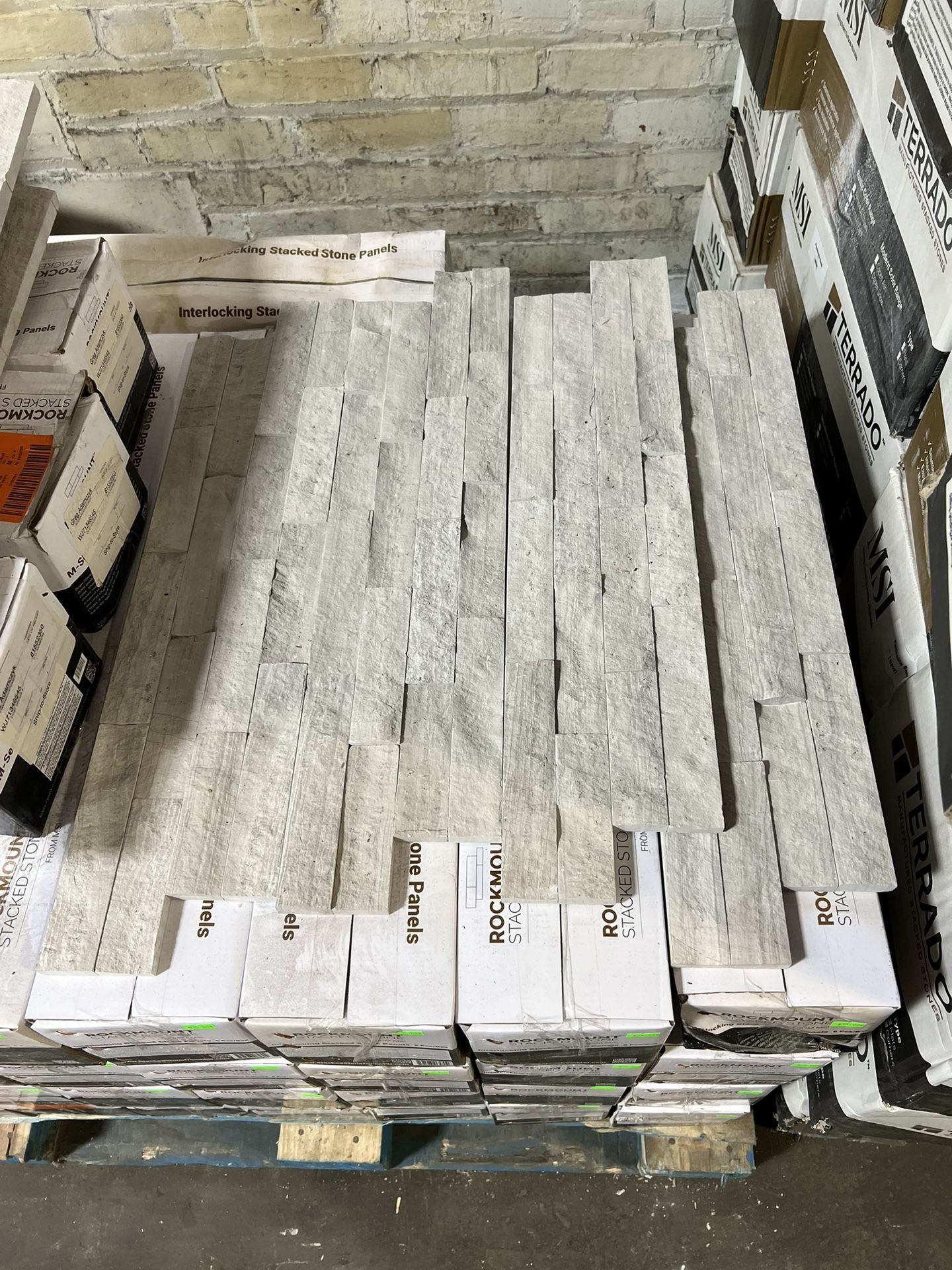MSI Stacked Stone panel Splitface Marble Wall Tile 6x24
