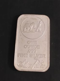 1 oz SilverTowne Prospector Silver Bar .999 Fine