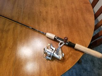 Quantum extreme light graphite ultralight fishing rod and reel combo new  excellent condition great for ultralight freshwater fishing for Sale in  Ontario, CA - OfferUp