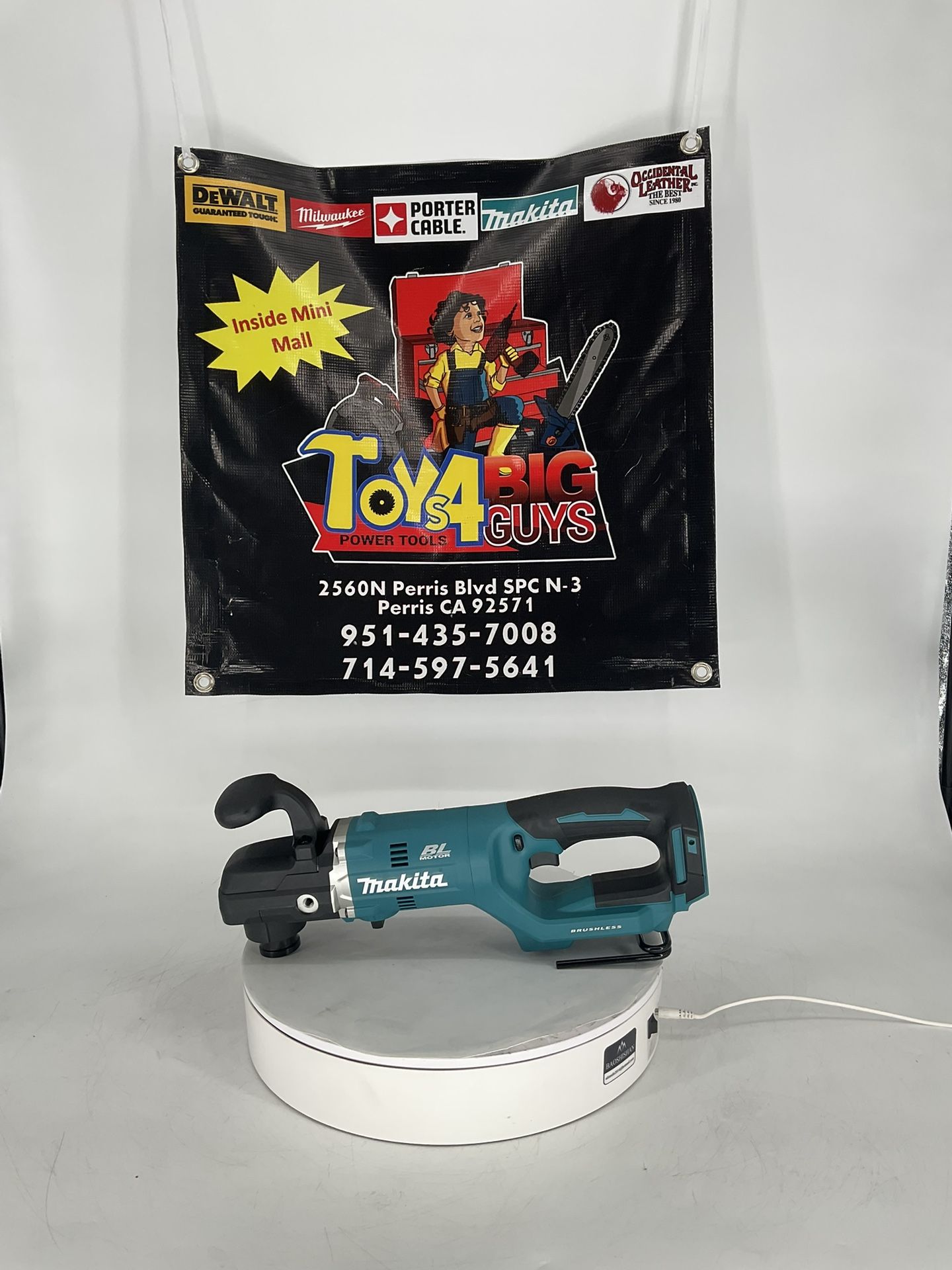Makita 18V Lithium-Ion Brushless Cordless 7/16 in. Hex Right Angle Drill (Tool-Only)