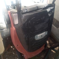 Electric Craftsman Lawn Mower And Mulcher Uses Extension Cord 