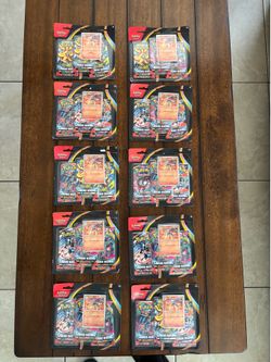 Pokémon chaos rising 3 back blister bundle