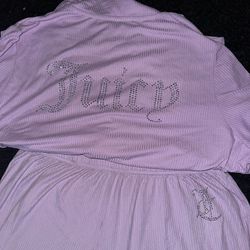 Lavender Juicy Couture Pajama set size M