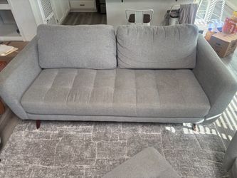 Couch, 2 Chairs, Ottoman