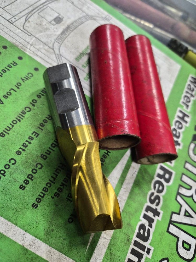 California Tool 1" Diameter Drill Bit Endmill Tool Tools