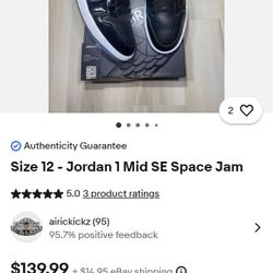 Jordans Space Jams Retro
