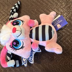 Littlest Pet Shop Moonlite Fairies Plush Doll - Pink - 7" - LPS - 2012