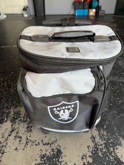 Las Vegas Raiders Rolling Cooler Bag
