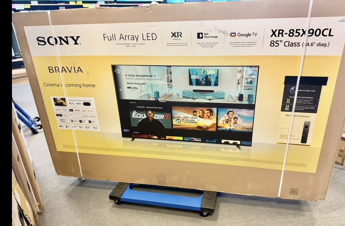 85 Tv Free Delivery $55 Down On Finacing Free Delivery 6 Month Warranty 85 Sony Tv Full Array Led Tv 120 Hz
