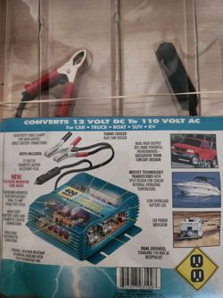 Convert 12 Volt Dc To 110 Volt Ac 400 Watt