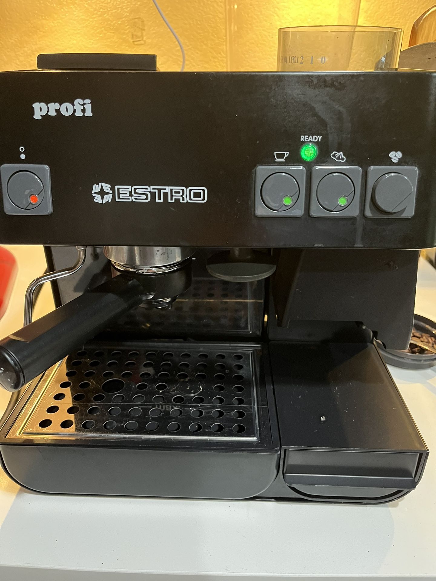 Estro profi espresso machine hot sale