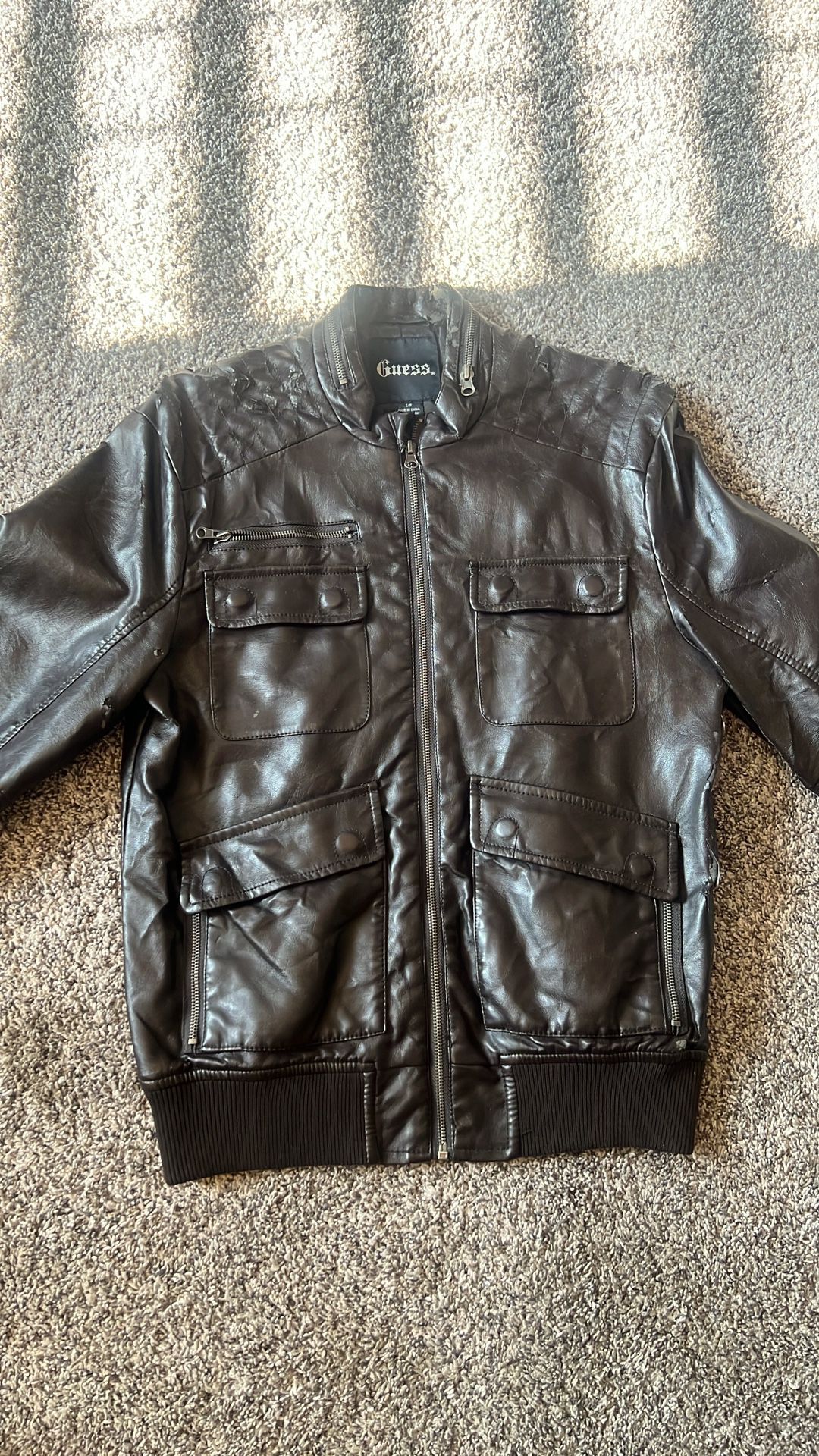 Leather Jacket - Small