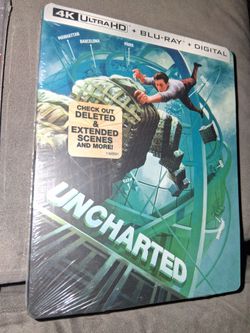 Uncharted 4K Ultra HD Blu-ray Steelbook