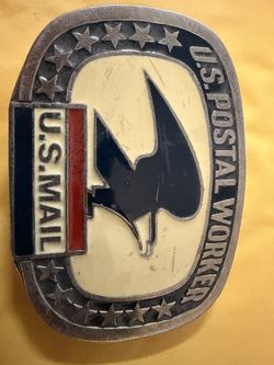 Belt Buckle - Us Postal Worker - Unique/Collectible