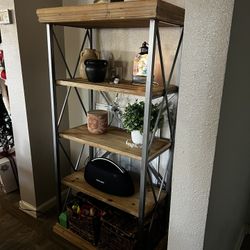 Rustic/Industrial Bookcase 