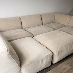 Six Piece Modular Couch
