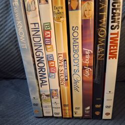 Lot Of 8, Rom, Comedy, Drama, DVDs. $39.95 OBO. 