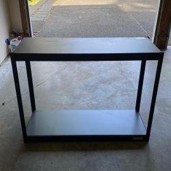 48in 5 Tier Black Step Beam Storage Rack