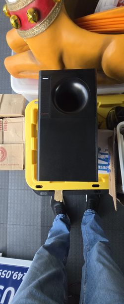 Bose ACOUSTIMASS 3 Series IV Black Base Speaker