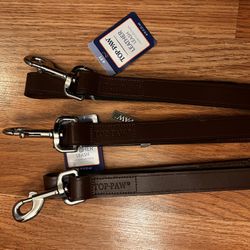 Top Paw Leather Leash