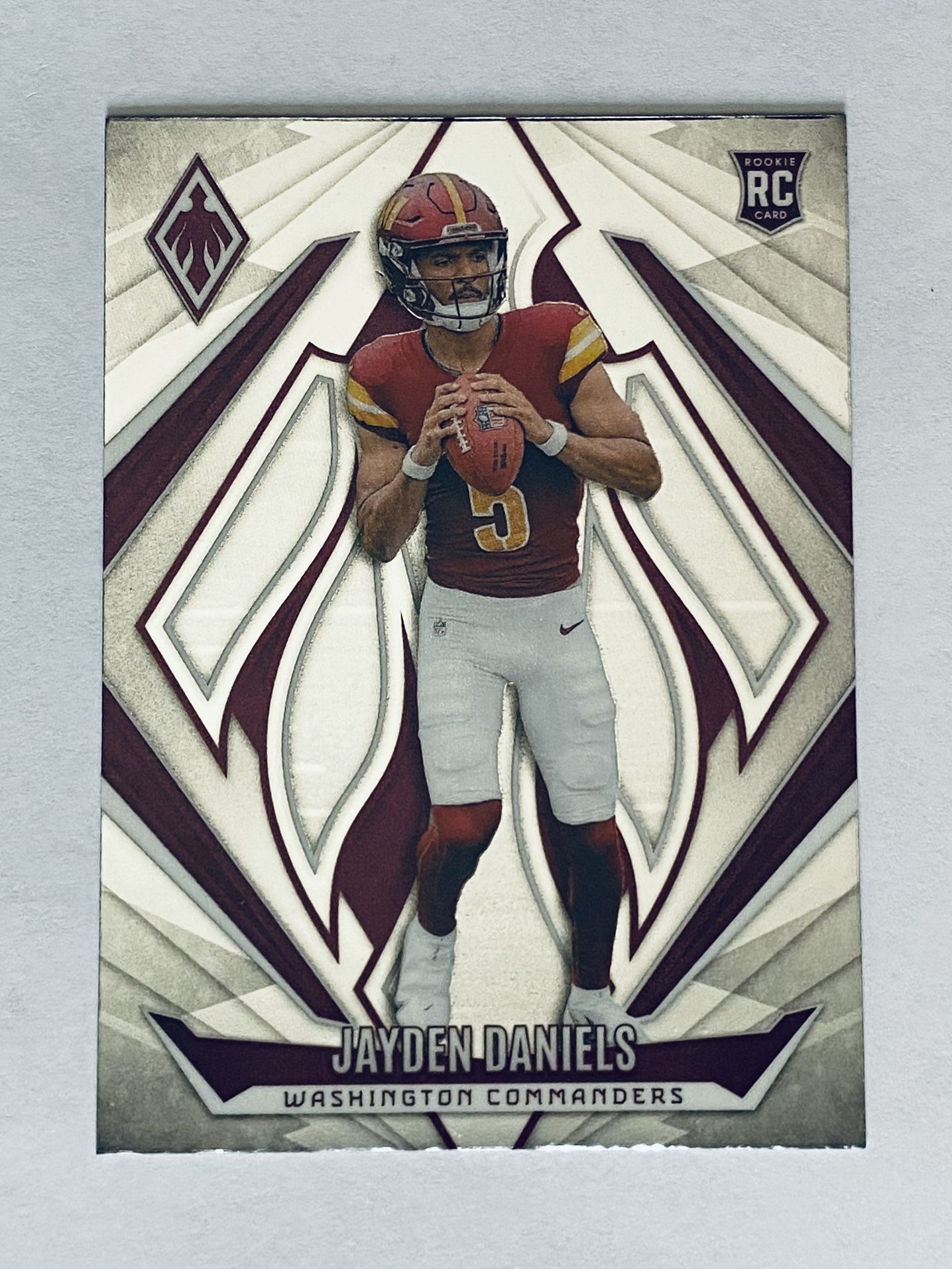 2024 Panini Phoenix Football Jayden Daniels #198 Rookie RC