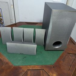 Surround Sound Speakers And Subwoofer 