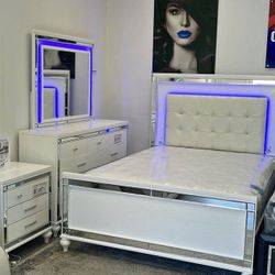 New 4pc Bedroom Set In Box Buy Now Pay Later $39 Down No Credit Needed 