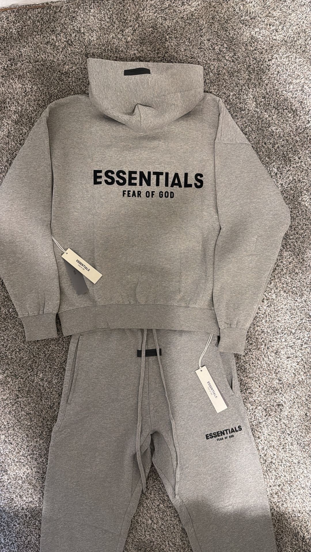 Essentials Dark Oatmeal Sweat Suit