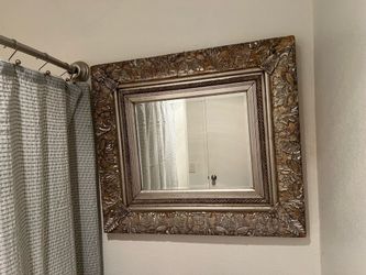 Vintage hanging wall mirror