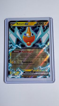 Pokemon TCG Rotom Ex 029 094 Lightning Double Rare Holo Me02 Phantasmal Flames