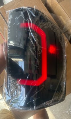07-13 Chevy Silverado Smoke Black Full LED Tail Lights