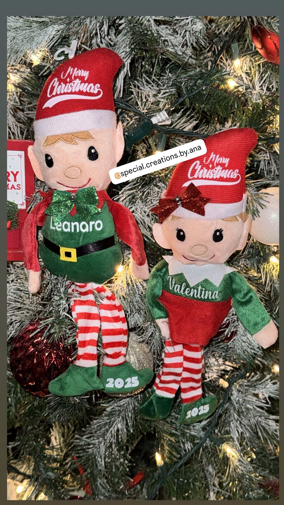 Personalized Christmas Elves ๐๐ Order yours before theyโre gone