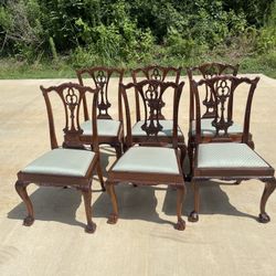 Ball & Claw feet / 6 Chairs