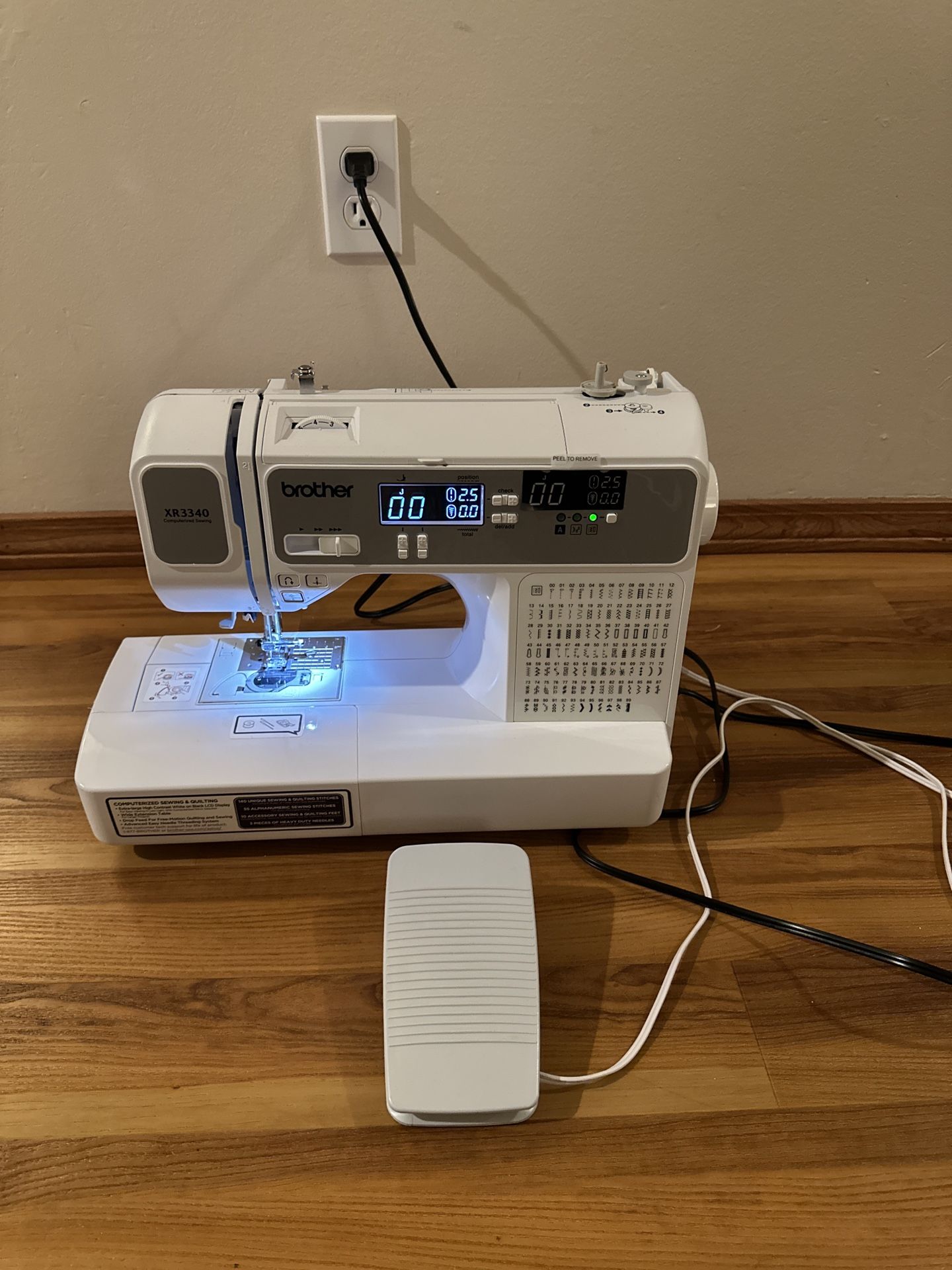 Brother XR3340 Sewing Machine For Parts