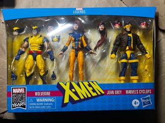 * Marvel Legends Love Triangle 3-Pack (XMen Wolverine, Jean Grey & Cyclops)